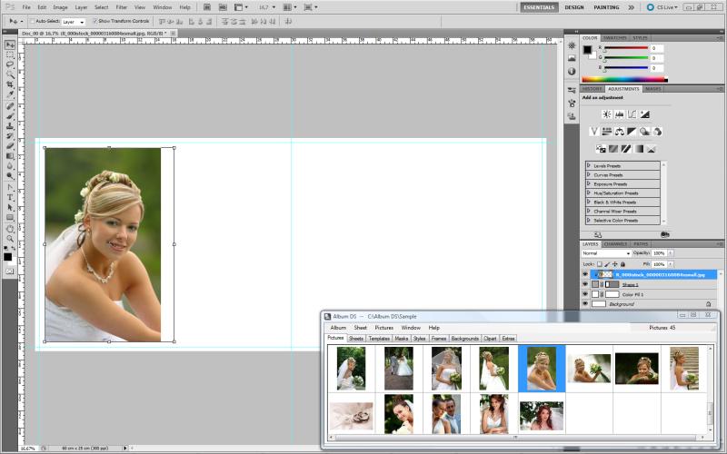 Wedding album design Wedding album design