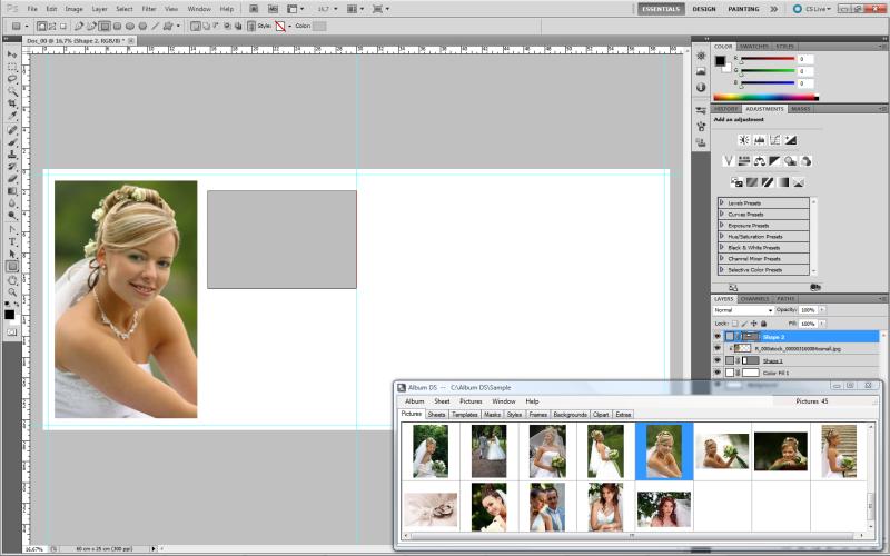 Wedding album design Wedding album design