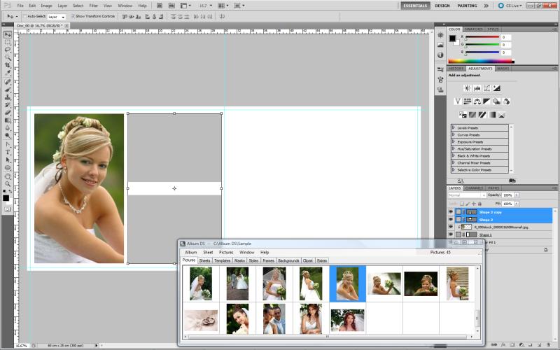 Wedding album design Wedding album design