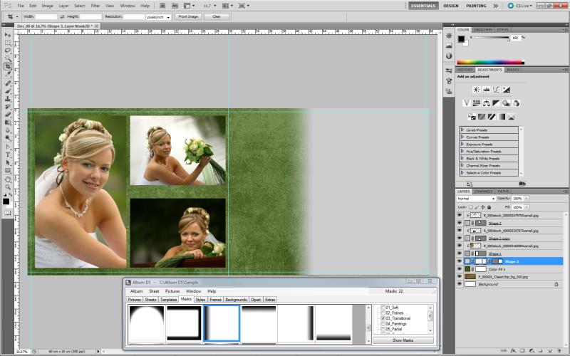 Wedding album design Wedding album design