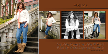 Kate Hunter design made with Album DS